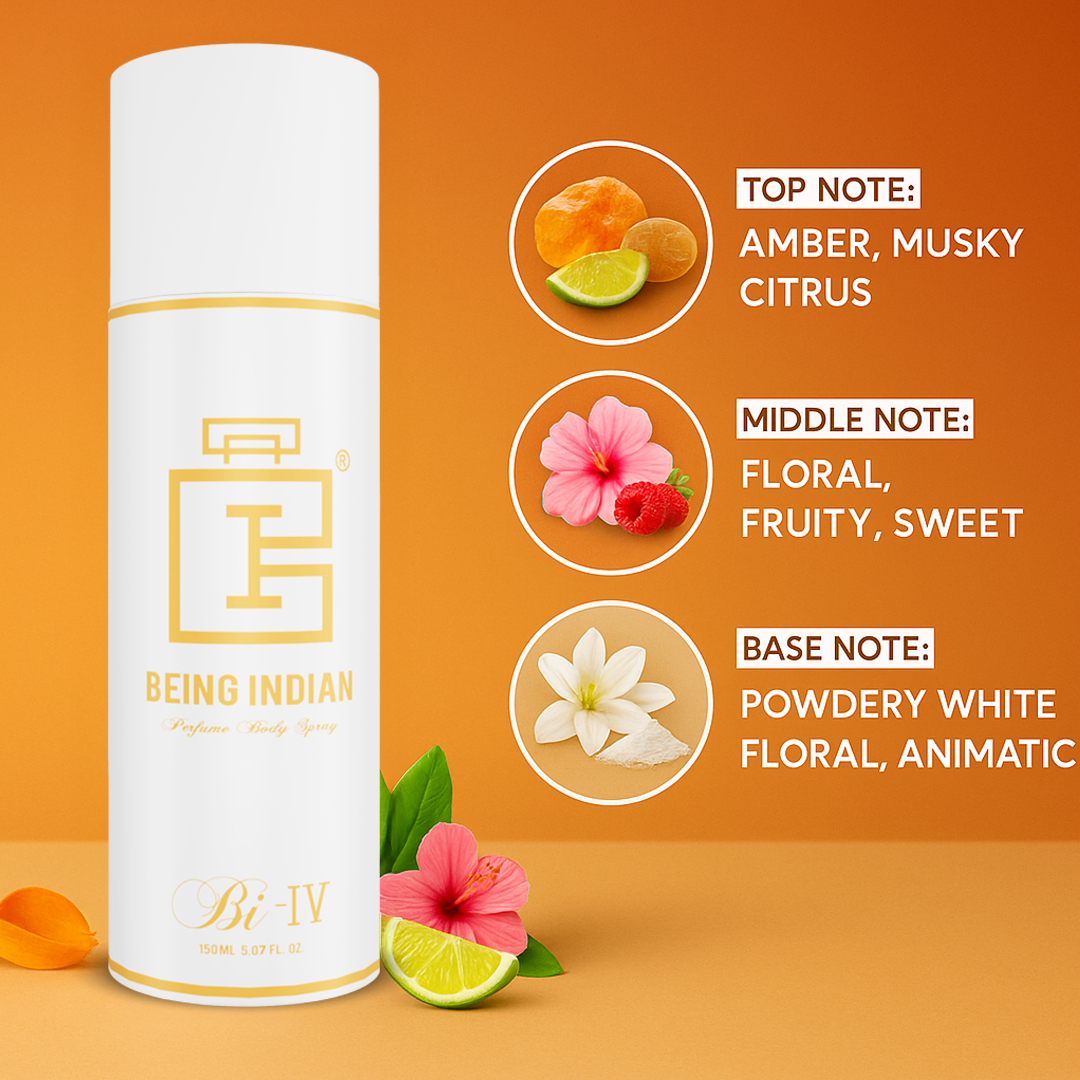 Deodorant Combo Set (Pack of 5) – II, I, IV, V & III | 150ml Each