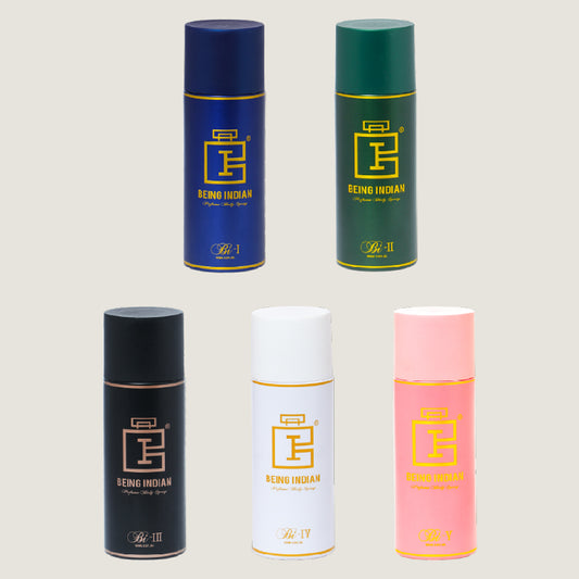 Deodorant Combo Set For Men (Pack Of 5) - 150ml Each