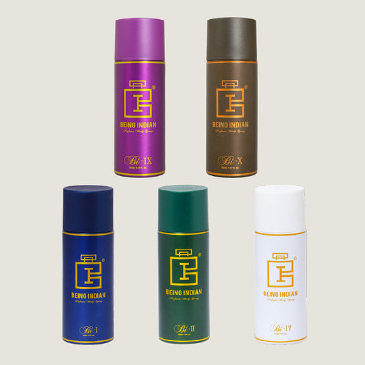 Deodorant Combo Set For Men (Pack Of 5) - 150ml Each