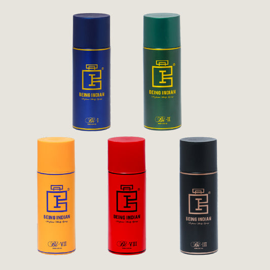 Deodorant Combo Set For Men (Pack Of 5) - 150ml Each