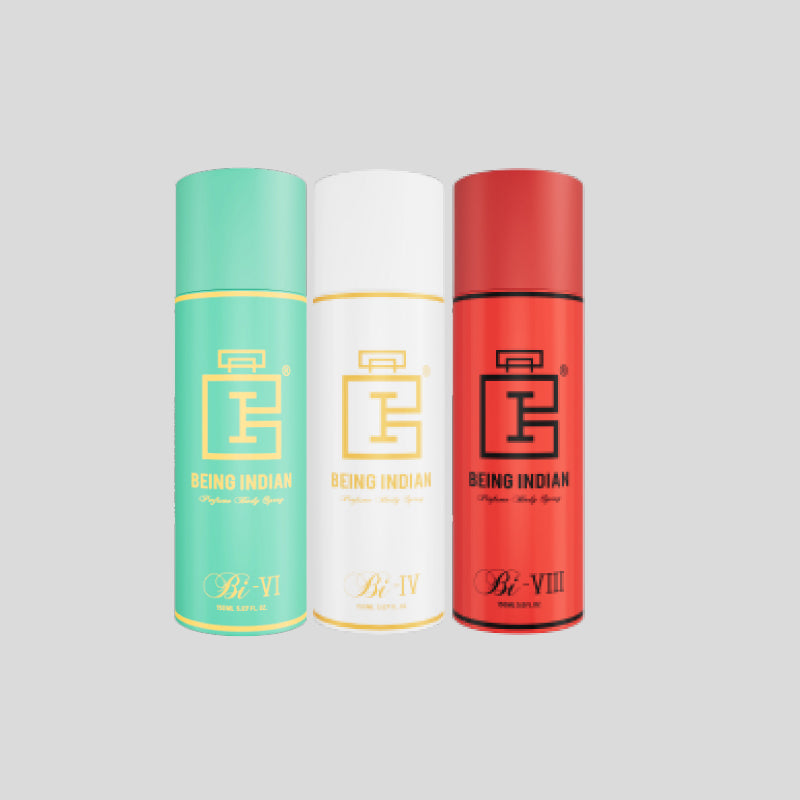 Deodorant Combo Set (Pack of 3) – BI-VI, BI-IV & BI-VIII |150ml Each