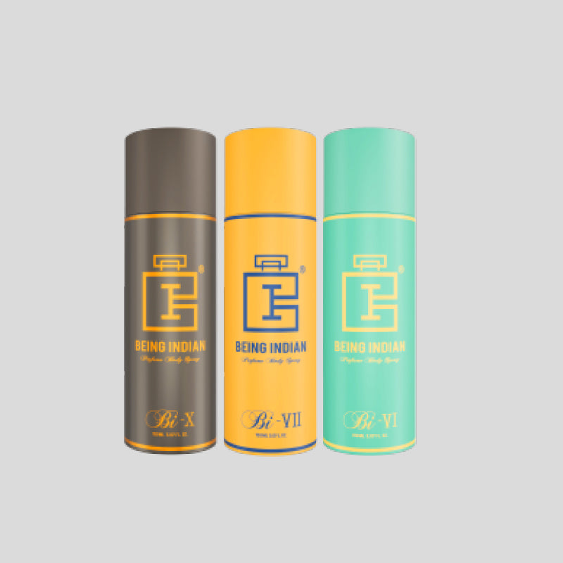 Deodorant Combo Set (Pack of 3) – BI-X, BI-VII & BI-VI | 150ml Each